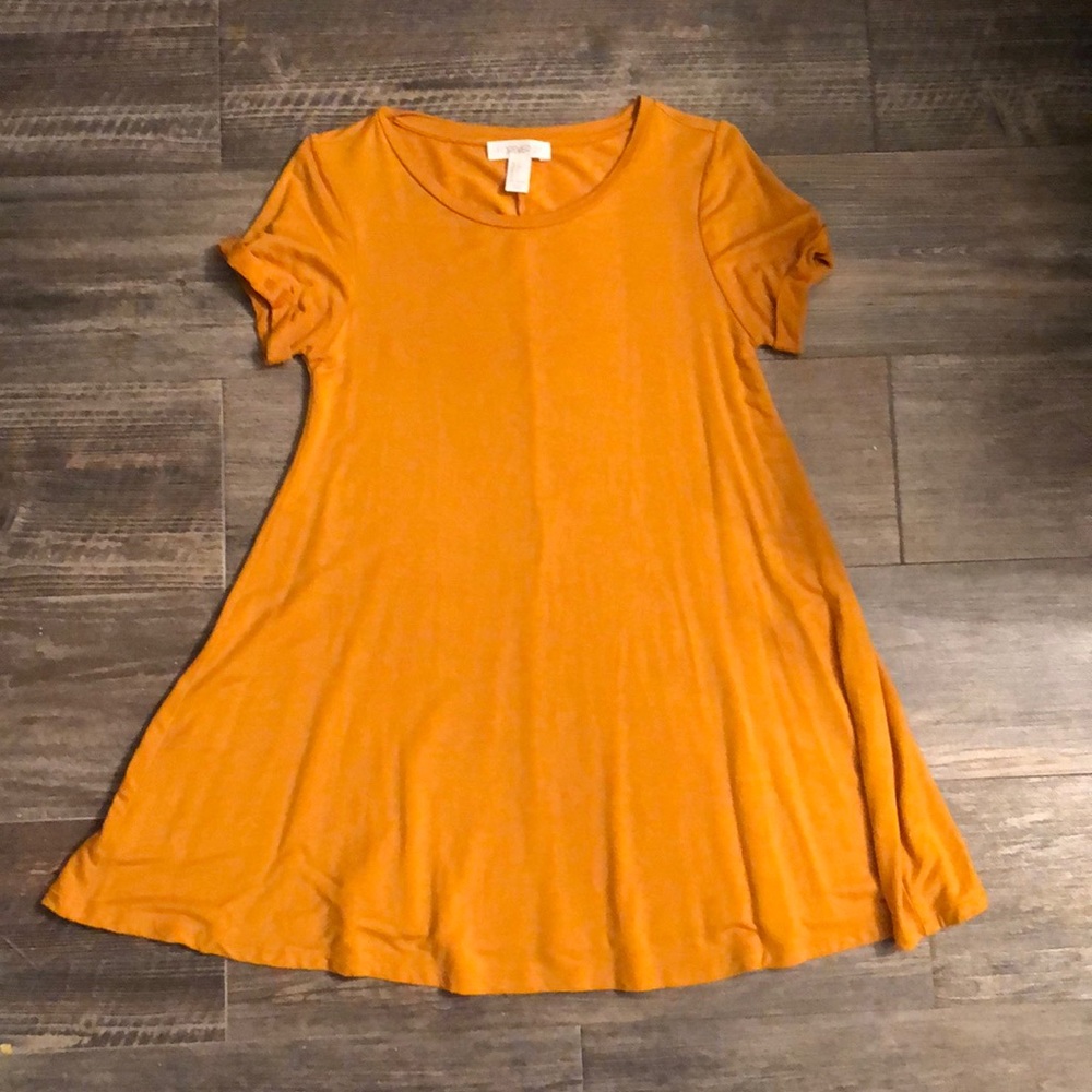 Yellow Tshirt Dress